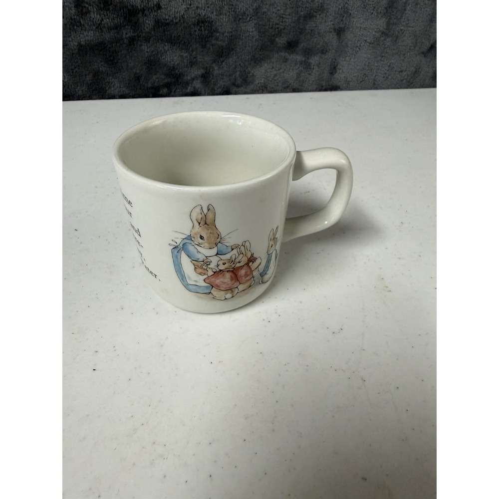 Peter Rabbit Wedgwood Children's Mug Cup One Handle